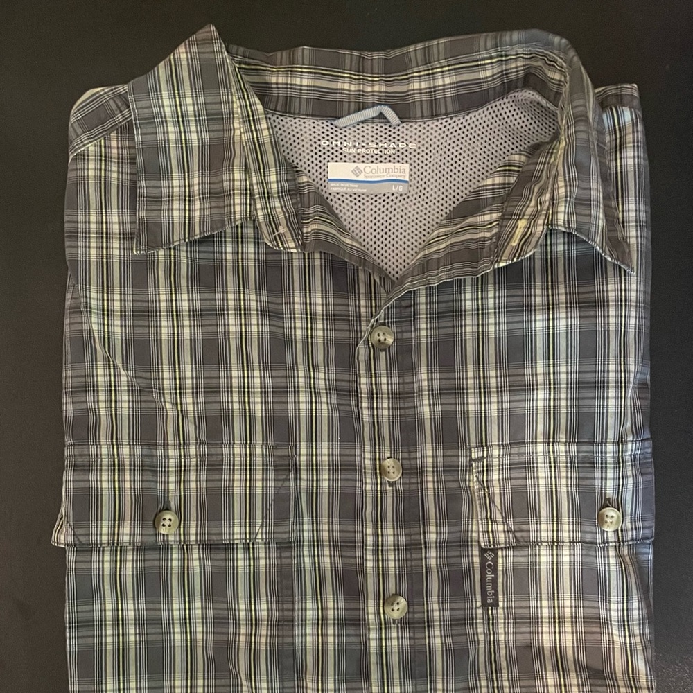 Men’s Columbia Short Sleeve Omni Shade Sun Protection Shirt